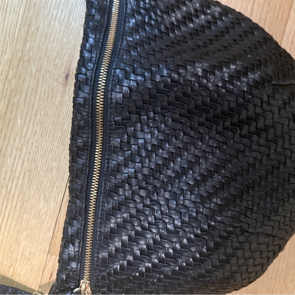 Clare V Black Woven Grande Fanny - Picture 2 of 3